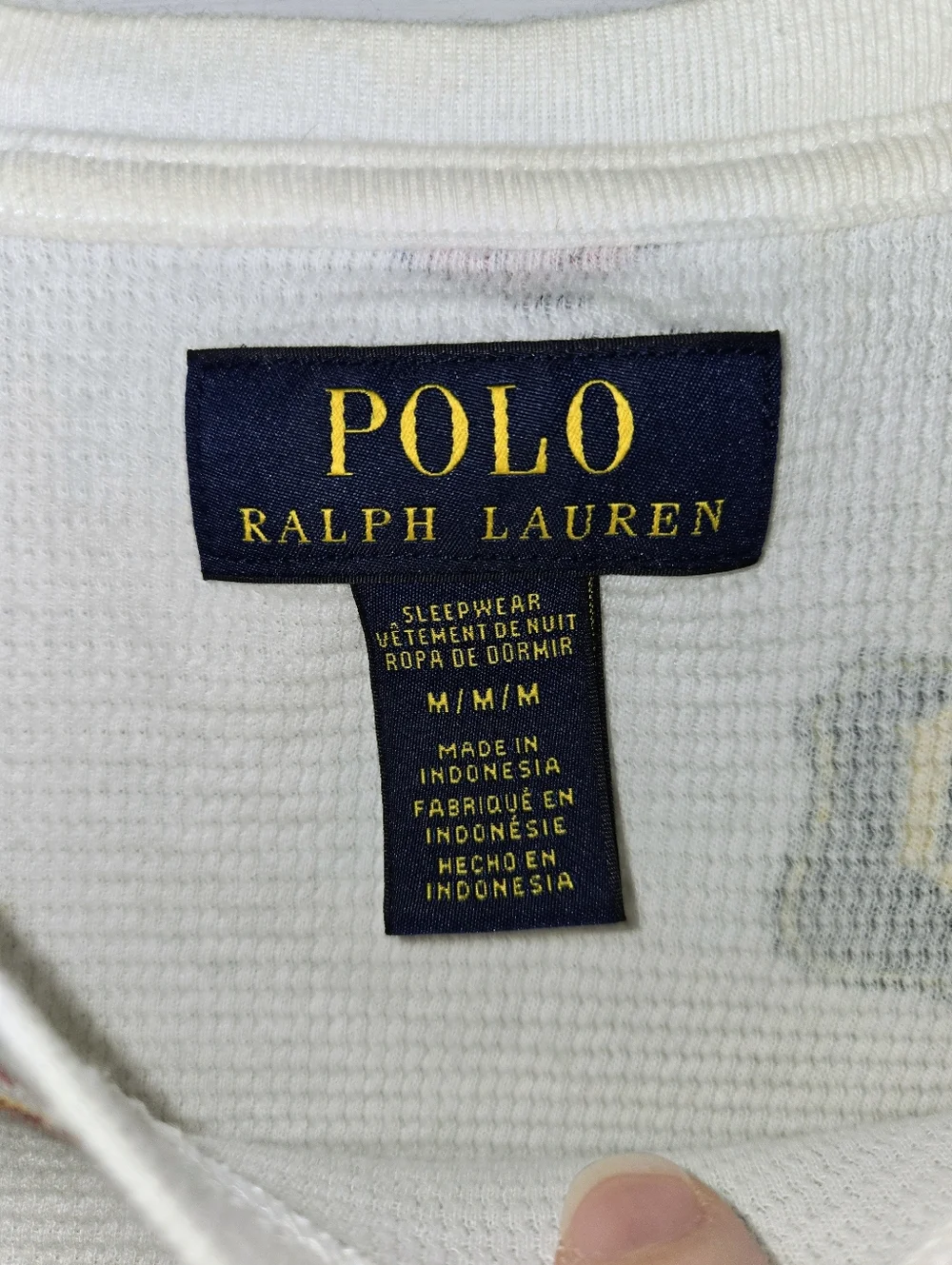 Polo Ralph Lauren white crewneck